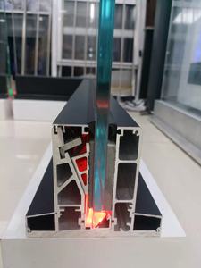 SZG U قناة من أجل الشرفة والشرفة بإطار من الألومنيوم ومصباح شريط ليد - Product Image 5