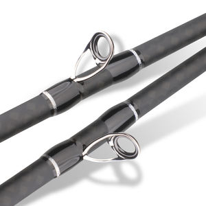 Canne à jigging FFF 1,80 m 150-350 g en fibre de verre solide avec poignée en EVA à enroulement spiralé, action <span class=keywords><strong>verticale</strong></span>, pour la pêche au jigging en haute mer (Kingfish) - Product Image 3