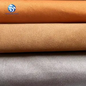 Suede Fabric Microfiber Suede 2 Side Furniture Fabrics Leather Fabric For Shoes/ Sofa/Garment