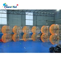 Ensemble de ballons gonflables en Pvc, 2 pièces, bon marché, pour intérieur de la marche, pour le football, avec pompe