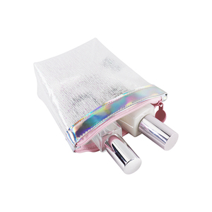 custom Versatile Holographic Pvc Wash <b>Bag</b> Useful Laser <b>clear</b> <b>Bags</b> for Cosmetics Cavelike Beauty Toiletry <b>Bag</b> for Family - Product Image 4
