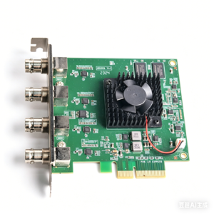 การ์ดจับภาพวิดีโอ Quad SDI ความละเอียดสูงแบบเต็มรูปแบบ 1080p60 4 ช่องสัญญาณ SDI Pcie สำหรับ OBS Vmix <span class=keywords><strong>Wirecast</strong></span> สตรีมมิ่ง ระบบปฏิบัติการ Windows Linux - Product Image 1