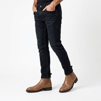 Bottes Chelsea Goodyear Welt pour hommes, en cuir véritable taupe, fabriquées à la main, semelle remplaçable, bottes à la cheville de qualité supérieure, usine OEM ODM
