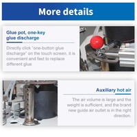 Máquina de Enchapado de Cantos Curvos Automática para Paneles de PVC, MDF y Tablero de Partículas, para Muebles de Oficina