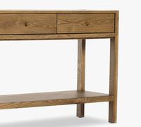 Table console Idris, style farmhouse moderne, rustique, pour entrée ou salon