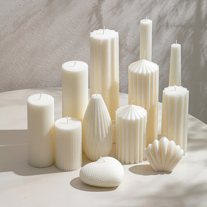 Bougies d'aromathérapie de luxe léger de style nordique pour l'international, haut de gamme, semi-artisanales, faites à <span class=keywords><strong>la</strong></span> main, pour <span class=keywords><strong>la</strong></span> maison, les mariages et les fêtes - Product Image 3