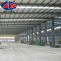 Nave Industrial Prefabricada Moderna de Acero Resistente para Uso en Exteriores, Bajo Costo, Alta Resistencia al Viento