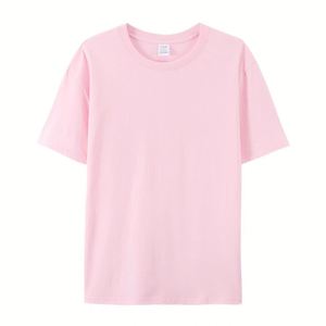 Design Wholesale Men's 100% Cotton T-<b>Shirts</b> Custom Logo Print Long Plain Tee <b>Shirt</b> Custom Logo Print Blank Factory Price US Size - Product Image 5