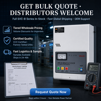 Régulateurs de tension automatiques monophasés Delixi pour climatiseur, 220 V, 10 000 W, 10 kVA