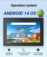 Tableta Android en Forma de L con Wi-Fi, Sistema POS para Pedidos, Servicio de Retroalimentación del Cliente, Tableta Táctil Inteligente de 10.1 Pulgadas con Menú, RJ45, USB