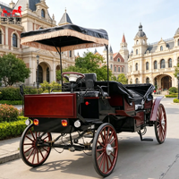 Meilleures ventes : Voiture électrique de tourisme de style vintage Royal Design à 4 roues, type calèche de mariage et limousine, pour 4 à 6 personnes