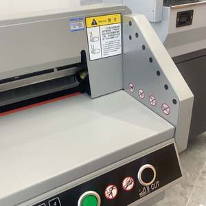 Automatic Electric <strong>Paper</strong> <strong>Cutter</strong> 450mm G450V+ <strong>Manual</strong> Pushing <strong>Paper</strong> Guillotine CE FRONT - Product Image 4