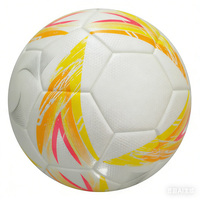 Ballon de football Aiju en PU léger, taille 5, thermocollé sans couture, pour entraînement professionnel et matchs en intérieur/extérieur
