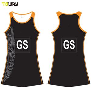 Tenues de tennis et de netball A+W pas chères, 100 % polyester, teintes en pièce avec broderie de perles, en promotion - Product Image 1