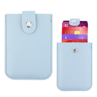 Dompet Kartu Kredit Tipis Multi-slot Anti RFID Minimalis untuk Saku Depan