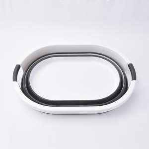 Cesto de lavandería plegable compacto de 24L Cesta negra portátil para vivir en movimiento - Product Image 3