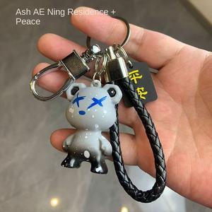 سلسلة مفاتيح عالية الجودة وصديقة وصديقة للفقدان مصباح السيارة حقيبة مدرسية للفن الحديث دمية مبتكرة للرجال والنساء - Product Image 6