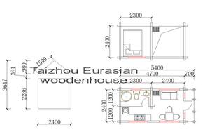 Maisons <span class=keywords><strong>en</strong></span> <span class=keywords><strong>bois</strong></span> écologiques Taizhou Eurasia, kits de charpentes préfabriquées <span class=keywords><strong>en</strong></span> <span class=keywords><strong>bois</strong></span> pour cabanes <span class=keywords><strong>en</strong></span> <span class=keywords><strong>bois</strong></span> d'extérieur, camping-cars et remorques - Product Image 6