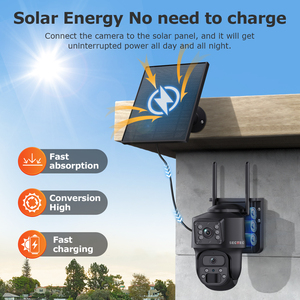 Sectec 8MP Aov An Ninh Máy Ảnh 24/7 Liên Tục Ghi Âm Thông Minh Tự Động Theo Dõi Máy Ảnh 4G Năng Lượng Mặt Trời-Powered Máy Ảnh Cho An Ninh Nhà - Product Image 4