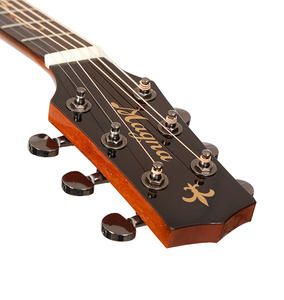 <span class=keywords><strong>Prix</strong></span> direct d'usine Guitares acoustiques en épicéa massif à 6 cordes - Product Image 2