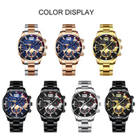 7134 2023 Nouveautés Montres de Luxe pour Hommes Montre Quartz Noire Tendance Montre-Bracelet de Luxe en Acier Inoxydable Montre Homme Luxe