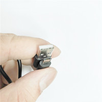 Gran oferta, Cable Micro USB de 30cm, Cables de cargador rápido Usb tipo C para teléfono Android, Banco de energía, altavoz, accesorios para teléfonos inteligentes