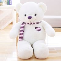 Ours en peluche rose en peluche en gros avec remplissage en coton PP