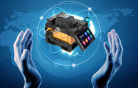 Mini Type Core-to-Core Optical Fiber Fusion Splicer Fiber Optic Equipment S16