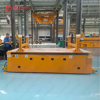 Carro de Transferencia AGV con Certificación CE ISO, Carro Guiado Automatizado Personalizado para Transporte de Materiales Industriales en Interiores