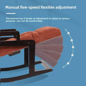 Cadeira de balanço pequena multifuncional destacável casa controle inteligente massagem cadeira - Product Image 3