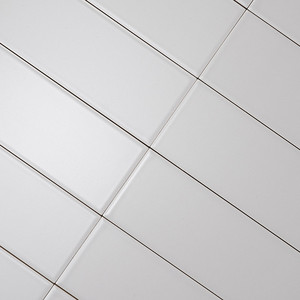 Piastrella in Ceramica Grigio Puro Opaco 7.5x30 per Rivestimento Pareti e Pavimenti - Product Image 5
