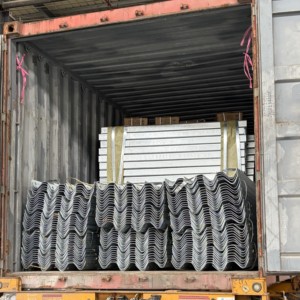 Barrière de sécurité routière en acier à haute résistance, barrière <span class=keywords><strong>anti</strong></span>-collision, sécurité routière, H1W2 - Product Image 3