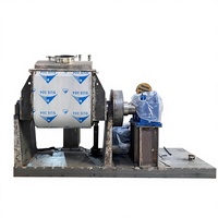 Machine de fabrication de chewing-gum à petite échelle, mélangeur à rotor Sigma avec lames en forme de Z, pétrin Sigma pour caoutchouc silicone liquide