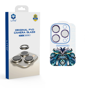 Wholesale Lito Metal Tempered Glass <strong>Camera</strong> Lens Ring <strong>Protector</strong> With Applicator for <strong>iPhone</strong> <strong>14</strong> 13 <strong>Pro</strong> Max Mini Plus - Product Image 1