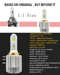 Comode nuovo disegno ha condotto il faro <span class=keywords><strong>h15</strong></span> per golf 7 - Product Image 6