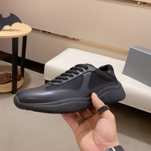 Chaussures Prad de haute qualité, marque de luxe, chaussures de sport décontractées, semelles en caoutchouc, tendance de la mode, chaussures originales avec boîte - Product Image 5