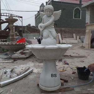 Clásica orinando chico estatua de piedra de la fuente de agua escultura para venta - Product Image 5