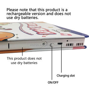 Enfants Enfants Kazakh Anglais Bilingue Audio Livre Son Module Musical Comptine Chanter Chanson Livre Pour Les Enfants Apprentissage - Product Image 5