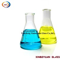 Koleksi kimia botol labu kaca Erlenmeyer 1.75 oz (50 ML)