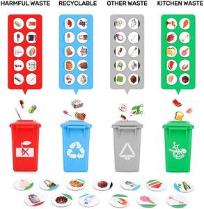 Camión <span class=keywords><strong>de</strong></span> basura con sonido y luz, camión <span class=keywords><strong>de</strong></span> <span class=keywords><strong>reciclaje</strong></span>, juguetes educativos para el Medio Ambiente - Product Image 5