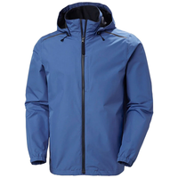 Chaqueta de Trabajo Unisex de Talla Grande, Resistente, Duradera, Recubierta de PVC, Impermeable, Antiestática, Transpirable, con Reflectores de Seguridad, Impermeable para Invierno
