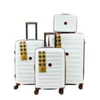 Maleta Rígida de PP 100% Nueva, Expandible de 14/20/24/28 Pulgadas, 8 Ruedas, Candado TSA, Bolsa Impermeable Separada para Viajes