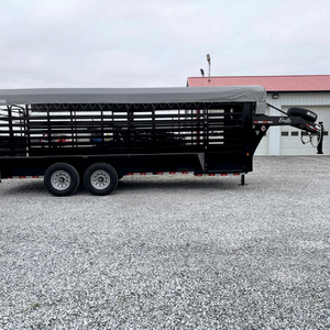 Remolque para Ganado de Alta Calidad y Confortable, Usado, 7x20, 30 pies, 3 Niveles, Estándar Austriaco, para Transporte de Caballos, en Venta - Product Image 1