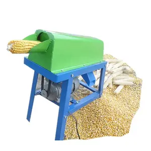 Soybean Sheller Machine Corn Fiber corn dehusking and threshing machine