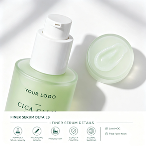 Suero Calmante Cica OEM con Centella Asiática y Ácido Hialurónico, Esencia Hidratante para el Cuidado Facial de la Piel - Product Image 3