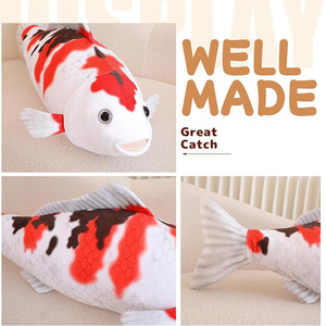 ตุ๊กตา<span class=keywords><strong>ปลา</strong></span>คาร์<span class=keywords><strong>ฟ</strong></span>ยักษ์ 3 มิติ น่ารัก นุ่มนิ่ม ถอดปลอกได้ รุ่น 8550 ของเล่นตุ๊กตาปลาก้อยนำโชค สำหรับตกแต่งบ้าน - Product Image 3