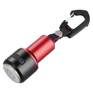 ไฟฉายขนาดเล็ก LED แบบชาร์จไฟได้ ชนิด Type C ตัวเรือนอะลูมิเนียมอัลลอย ซูมได้ ใช้สำหรับงานกลางแจ้ง พวงกุญแจ - Product Image 5