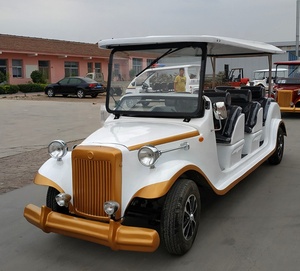 Golf Cart Elettrico Retrò Omologato per Strada, Auto Classica per Turismo e Visite Guidate, Prezzo di Fabbrica, Vendita Diretta - Product Image 1