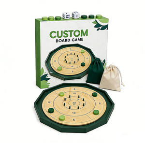 Full Color Printing Customized Portable Eco-Friendly Board Game Factory Supplier Strategy Children Table Game Manufacturer - Product Image 5