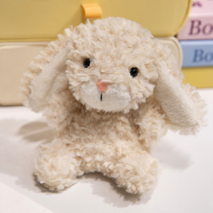 Peluche Lapin <span class=keywords><strong>Bugs</strong></span> <span class=keywords><strong>Bunny</strong></span> Super Douce Style Britannique Tenant un Gâteau d'Anniversaire, Jouet Cadeau pour Enfants - Product Image 2